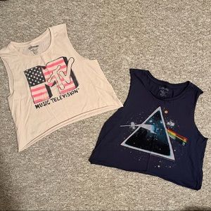 American eagle crop tops